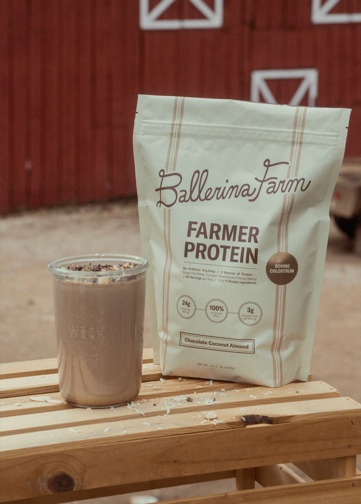 Farmer Protein + Weck Jar