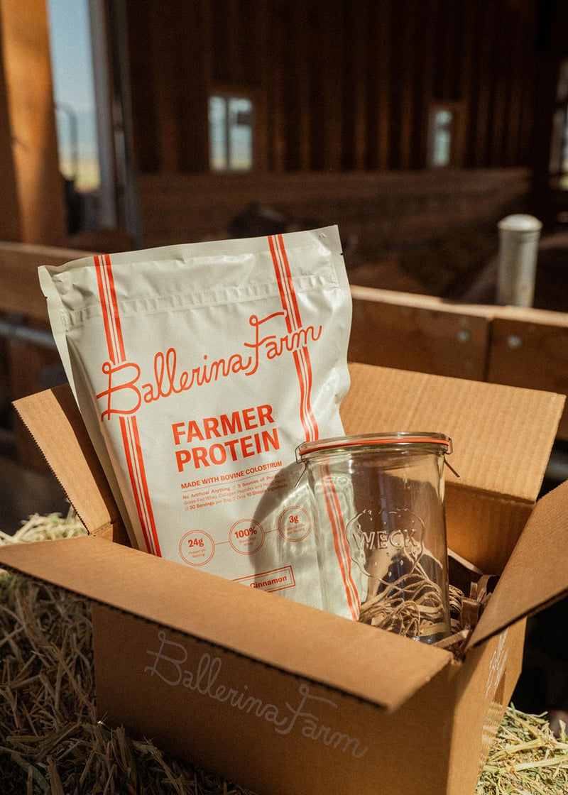 Farmer Protein + Weck Jar